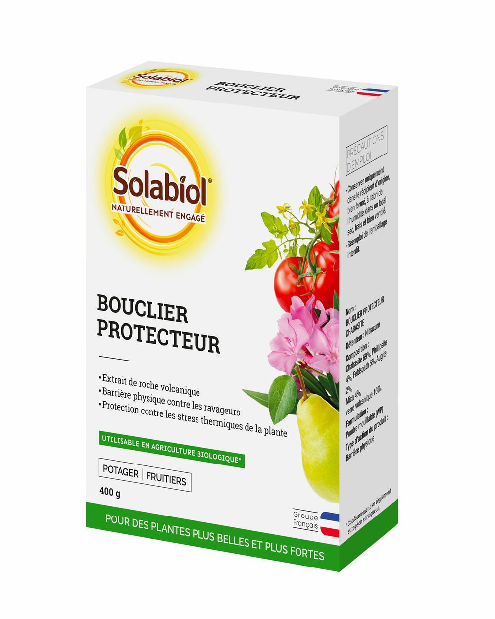 Socha400 |chabasite| bouclier protecteur | etui 400g |lutte contre les
