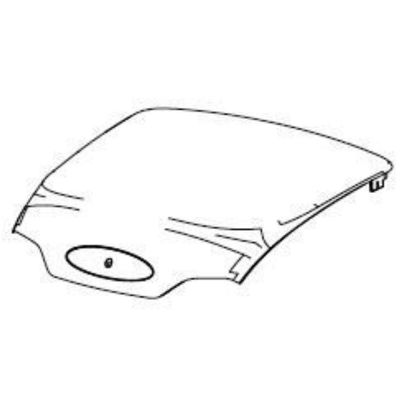 Couvercle Top case Shad SH40 - Gris