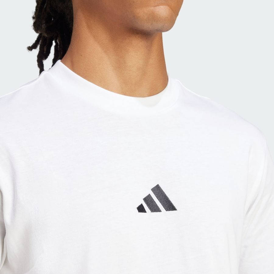 Adidas Essentials Small Logo Single Jersey Tee