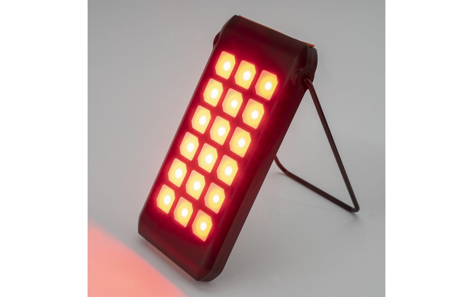 Solar-Powerbank TitanPack Flex 10.000 mAhOutdoor Powerbank zum Aufstellen oder Aufhängen mit taghellem LED-Licht und Solarpanel