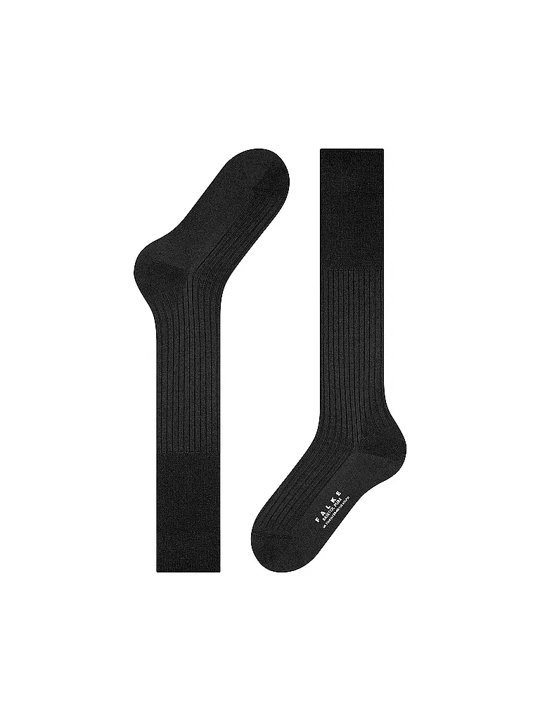 FALKE Kniestrümpfe BRISTOL black schwarz