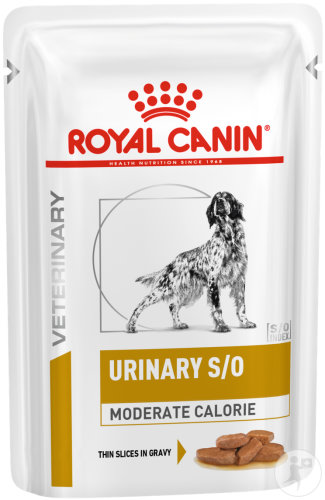Royal Canin Veterinary Diet Canine Urinary S/O Moderate Calorie 12x100g