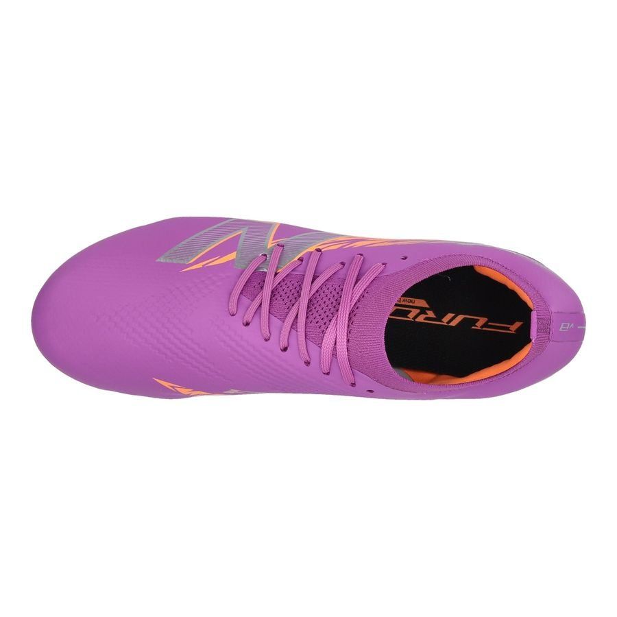 New Balance Furon V8 Pro FG Energy Rush - Violet/Argenté/Orange