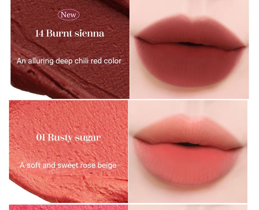 mude - Zachte vervaging tint - 14 kleuren