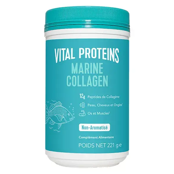 Vital Proteins Marine Collagen Collagène Marin en Poudre 221g