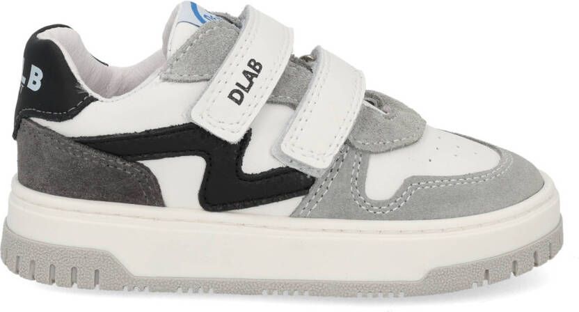 Develab 45243 Sneakers Jongens Leren Sneaker Grijs