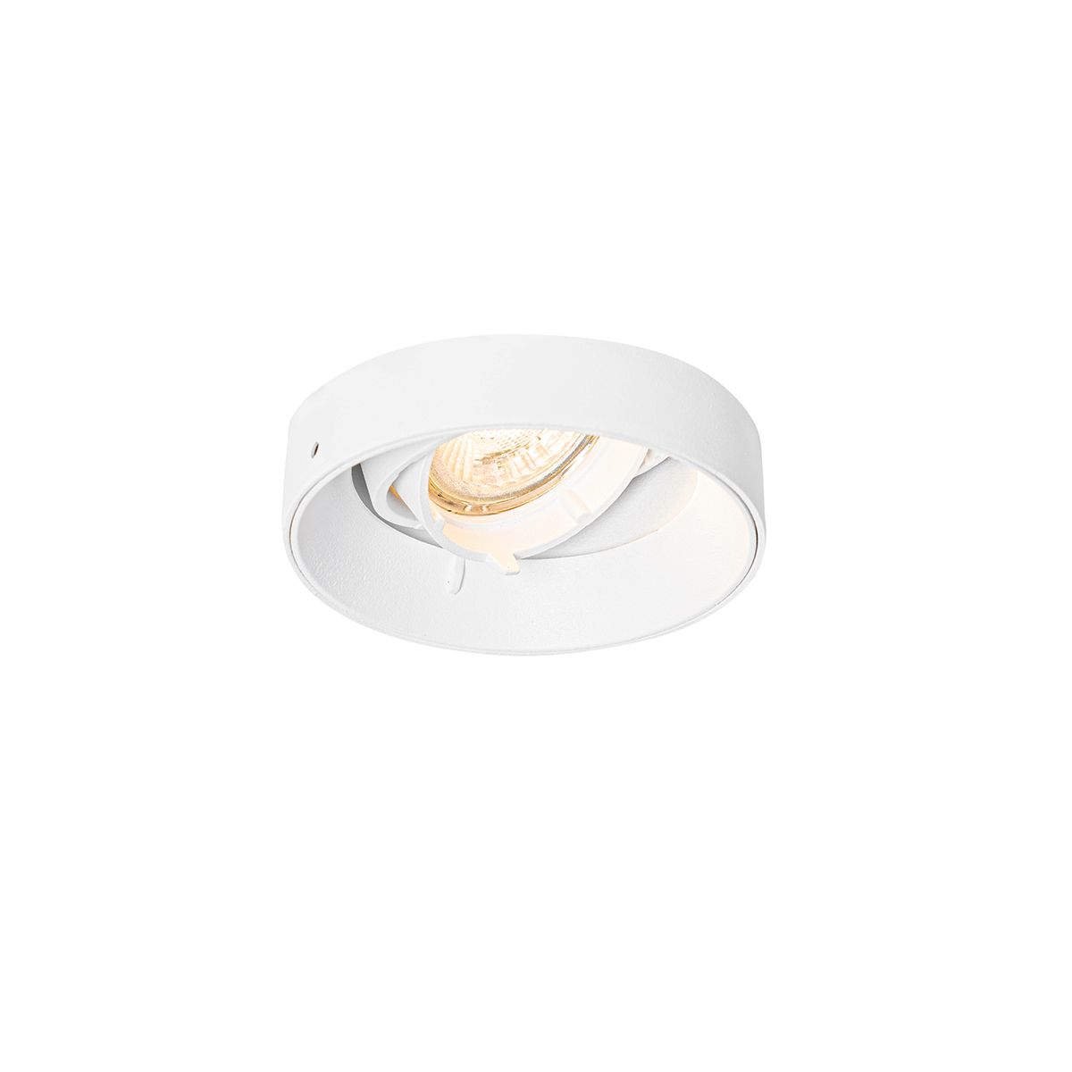 Smart inbouwspot wit rond trimless incl. Wifi GU10 50mm - Oneon
