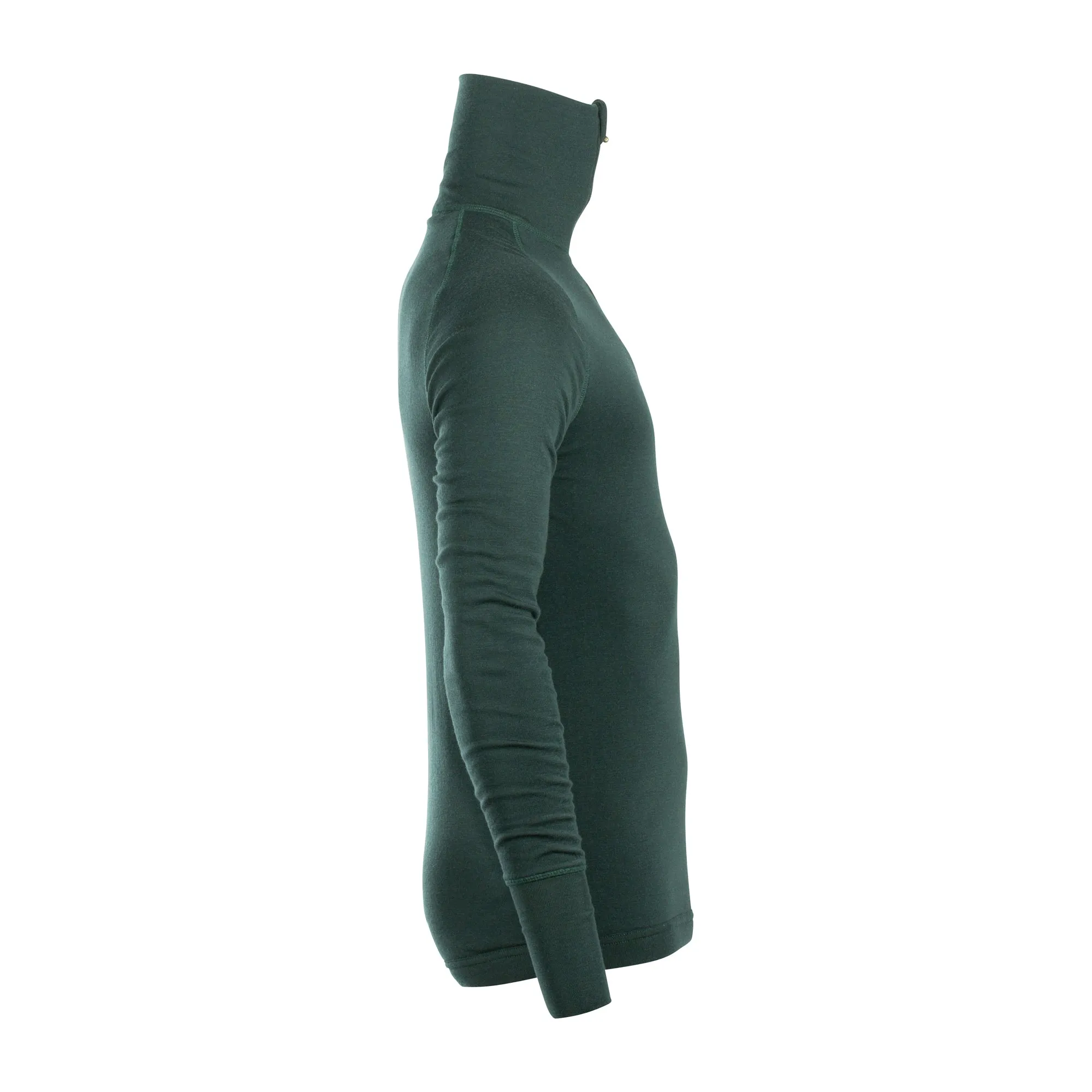 Brynje -  Brynje Longsleeve Arctic Double Zip Polo grün