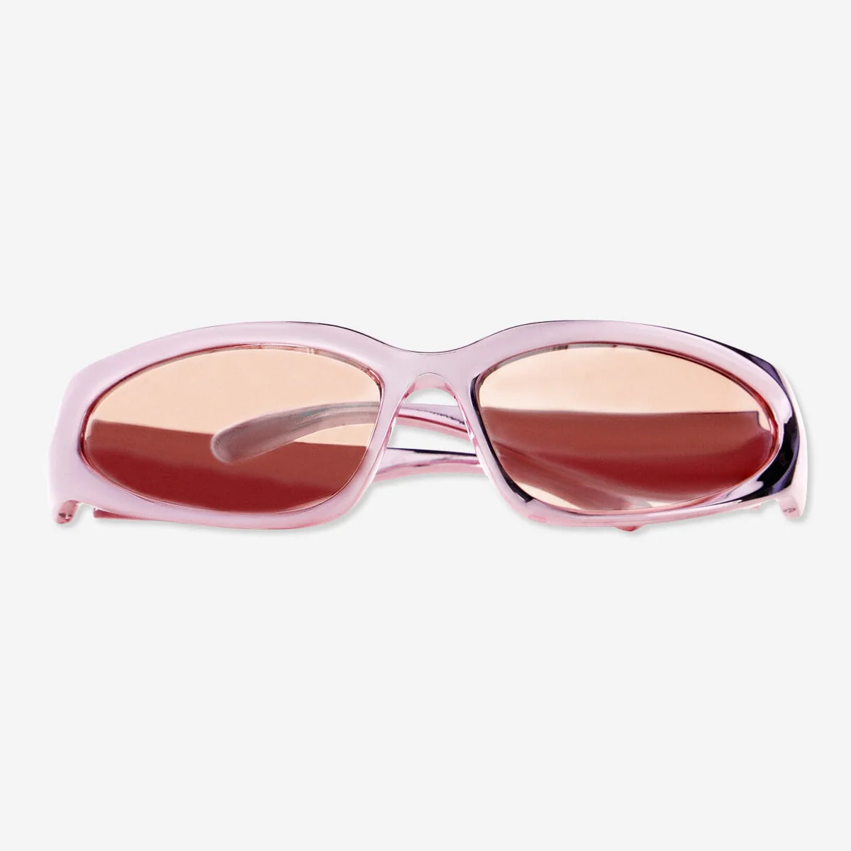 Racer-solbriller i pink