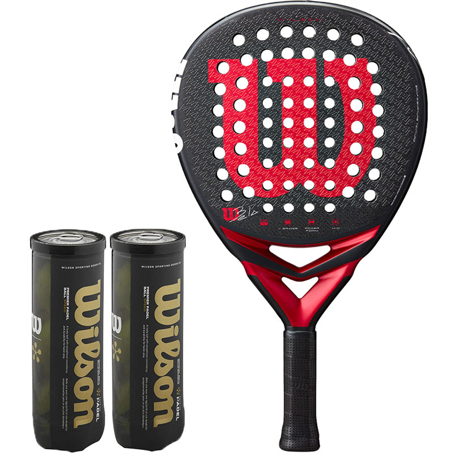 Wilson Racket + Balls Pack 19