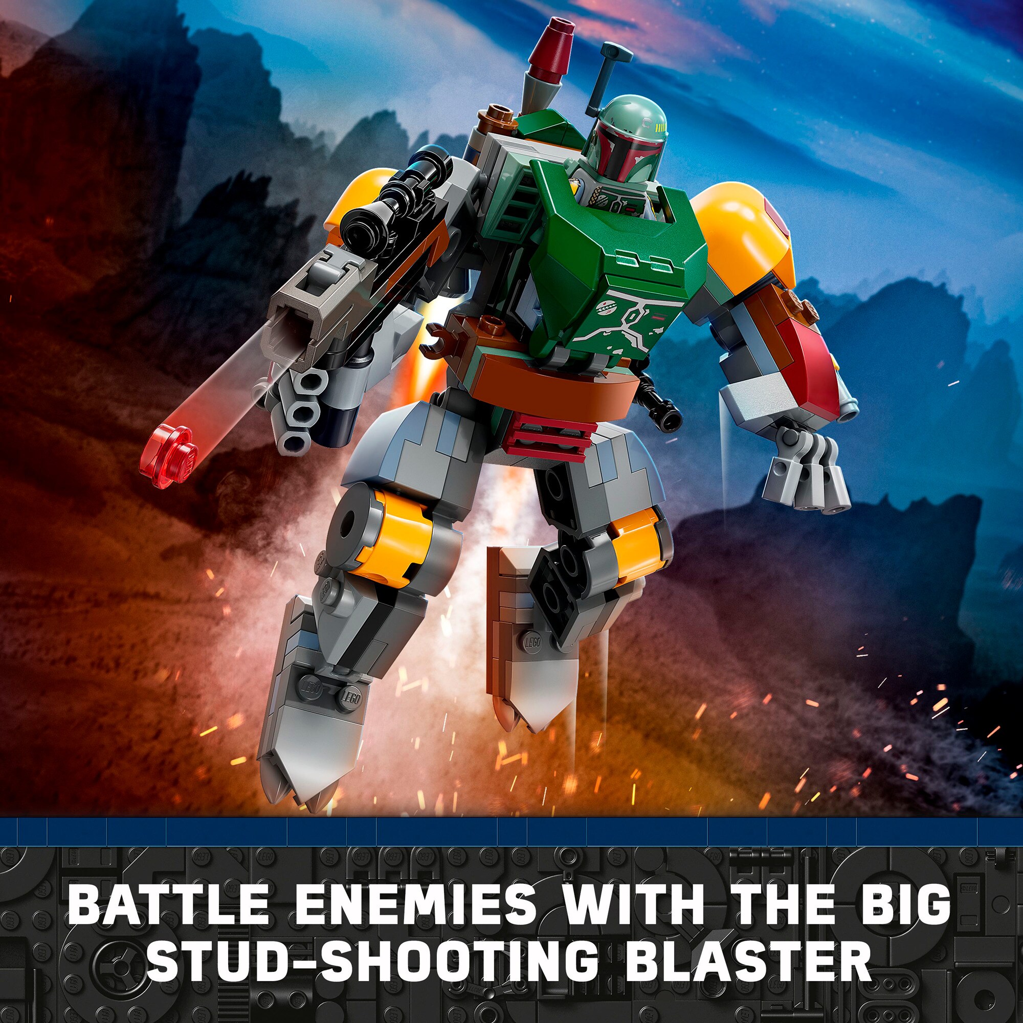 LEGO Konstruktionsspielzeug Star Wars Boba Fett Mech