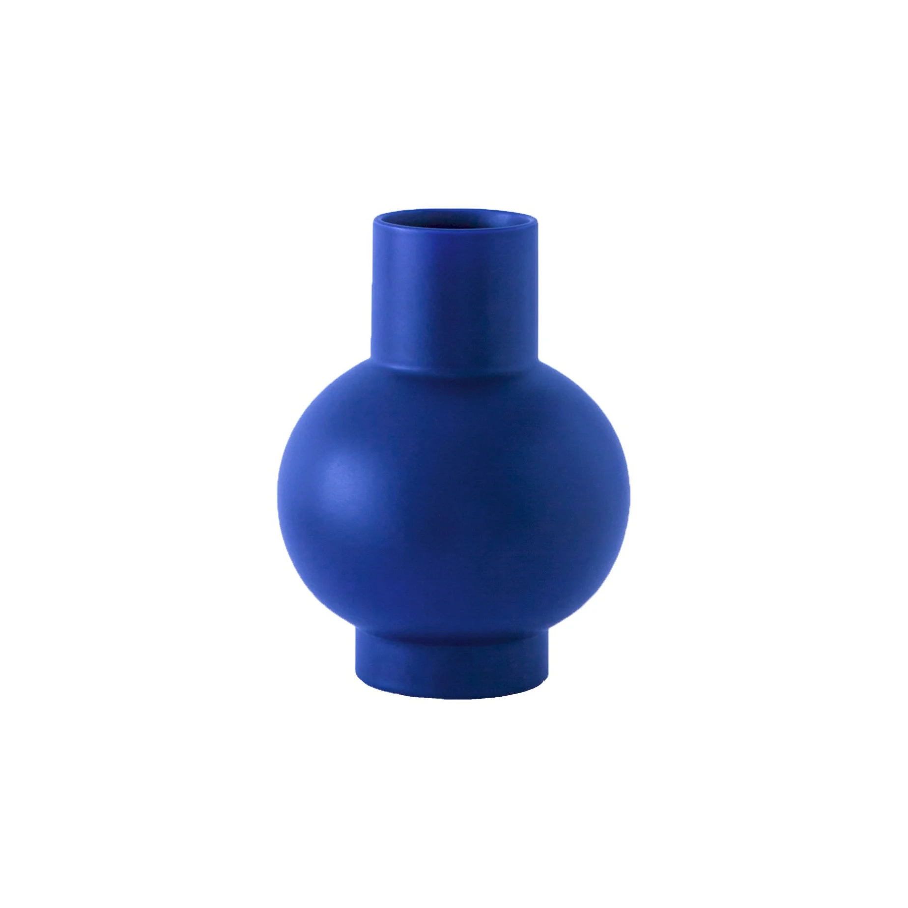 STRØM SMALL - Vase céramique | Bleu