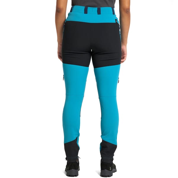Pantalon randonnée HAGLÖFS MID SLIM PANT WOMEN MAUI BLUE/TARN BLUE