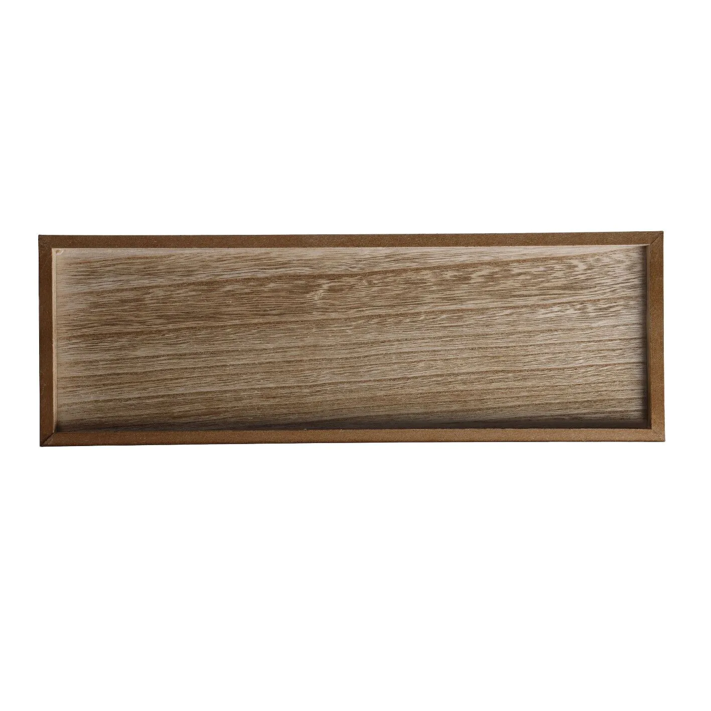 Dekoschale Holz, natur, 38 x 13 x 3 cm