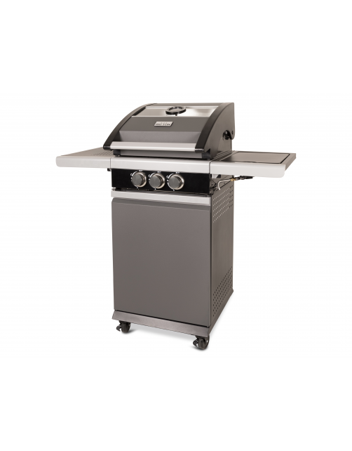 Patton Patio Pro Chef - Multi Grill 2+ Gasbarbecue - Barbecue - 54x110x113 cm 29 kg Grijs Zwart Geschikt Voor 4-6 Personen