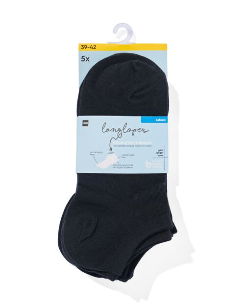 5 paires de socquettes homme noir