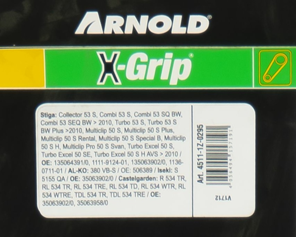 Courroie trapézoïdale x-grip v de type z 29,5