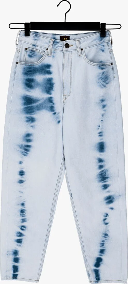 LEE blauwe lee mom jeans stella taperd