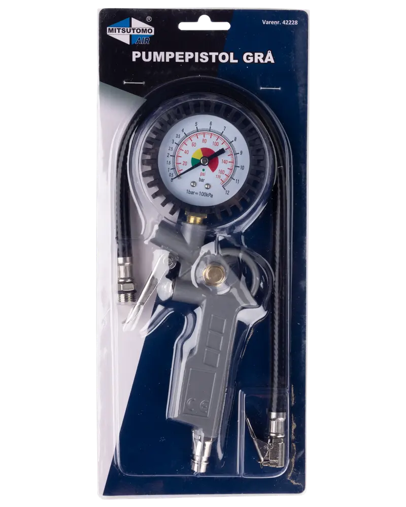 Pumpepistol - grå