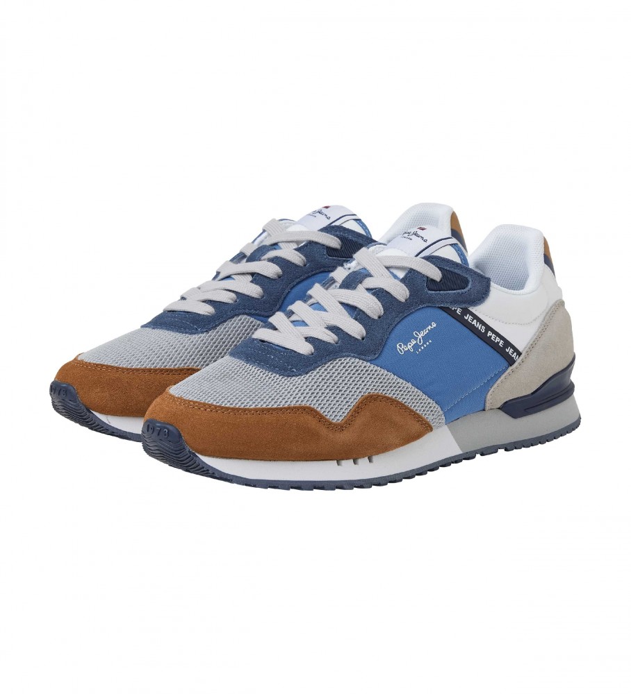 Tênis Pepe Jeans London One Multicolor em Couro