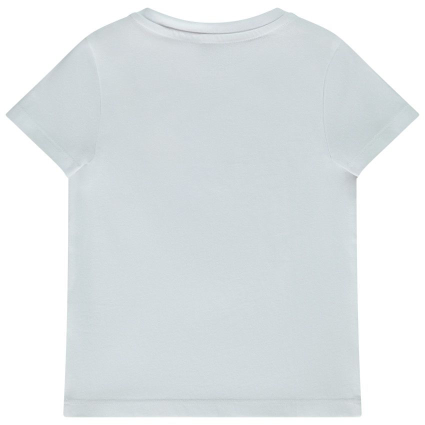 T-shirt manches courtes print fantaisie pour bébé garçon - Blanc