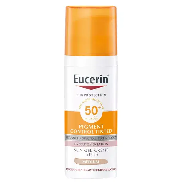 Eucerin Protetor Solar Pigment Control Cor Anti-Manchas Gel-Creme FPS50+ 50ml