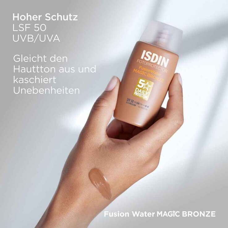 Isdin Fotoprotector Fusion Water Color bronze SPF 50, 50 ml