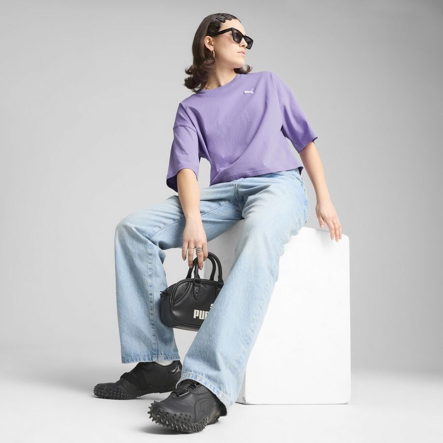 Puma WARDROBE ESS Kurzes Oversized-T-Shirt