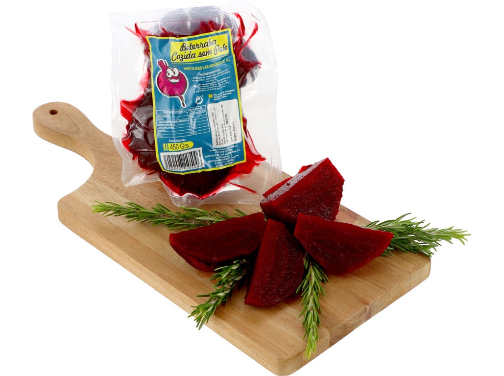 BETERRABA COZIDA INTEIRA 450G