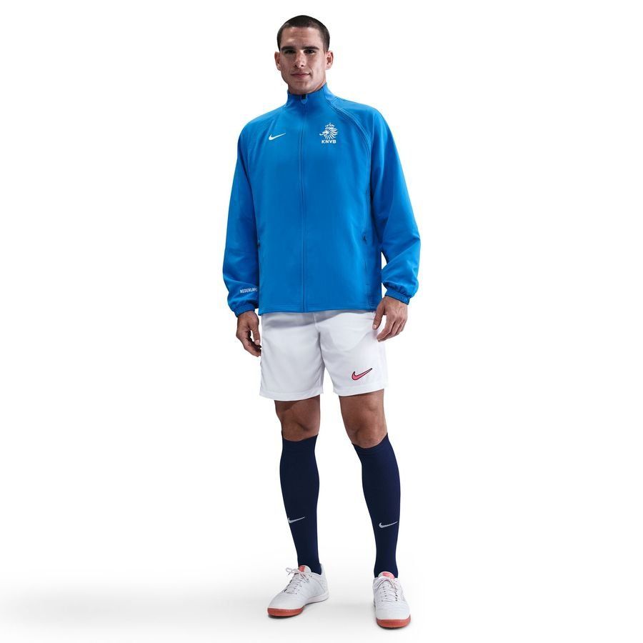 Pays-Bas Haut d'Entraînement EURO 2004 Reissue - Bleu/Bleu/Blanc