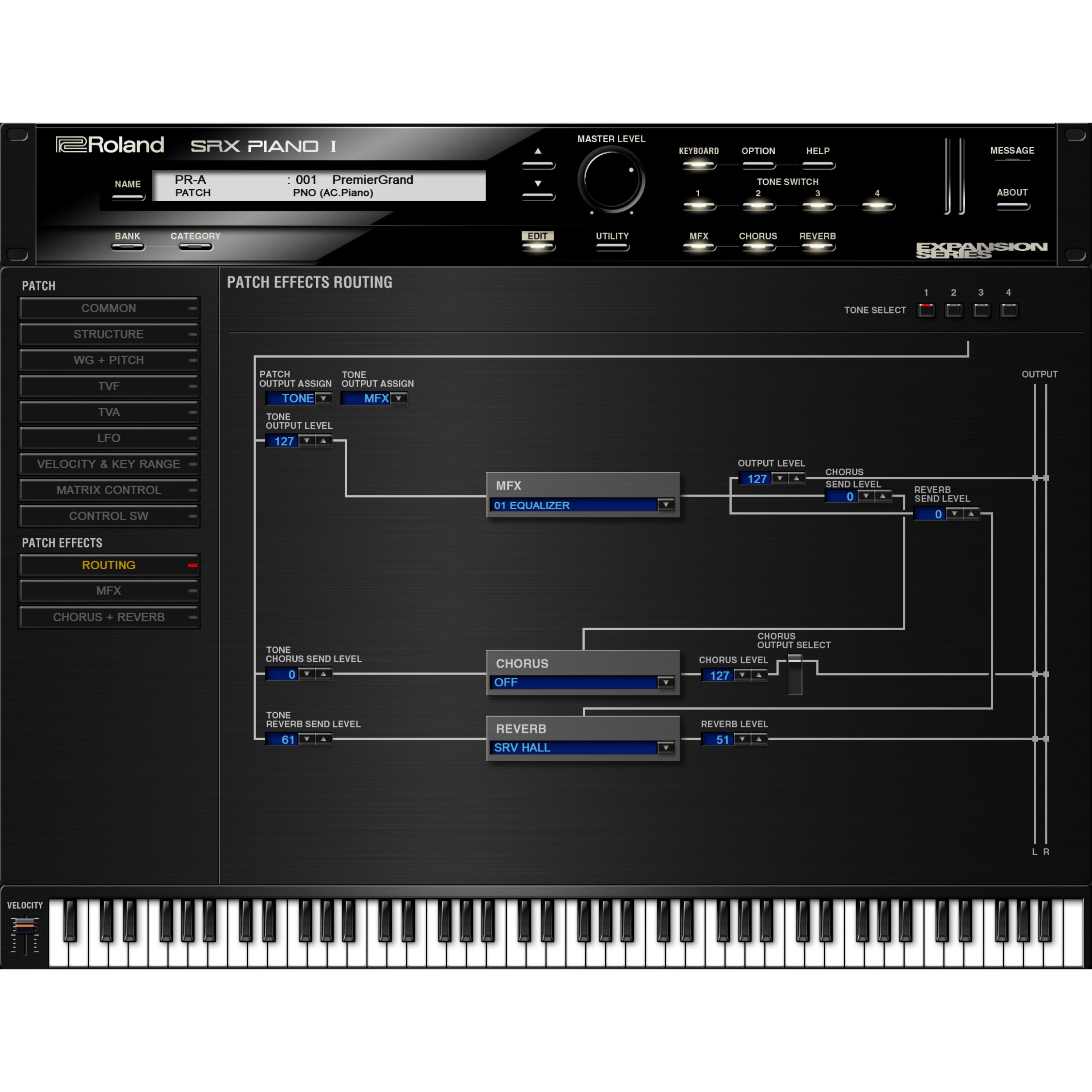Roland Cloud SRX Piano I (download)