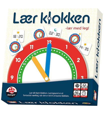 Danspil Spil - L?r Klokken