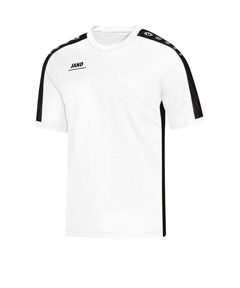 JAKO Striker T-Shirt Kids Weiss Schwarz F00
