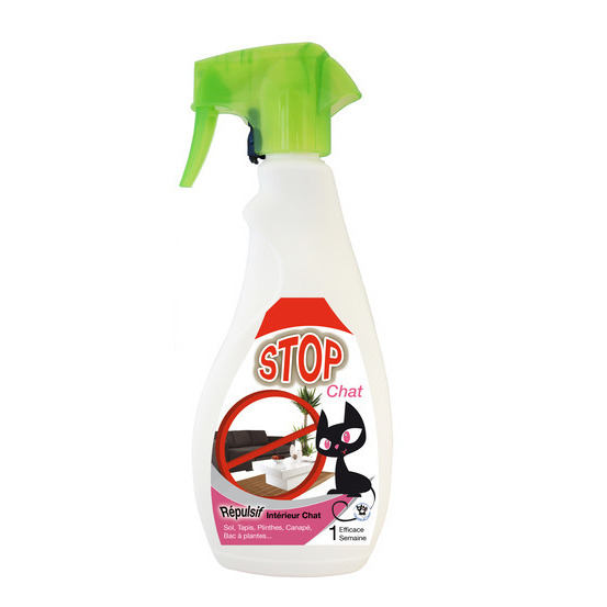 Répulsif intérieur Stop pour chat : spray 500ml