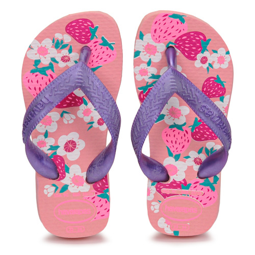 Havaianas - KIDS FLORES - Rose / Violet