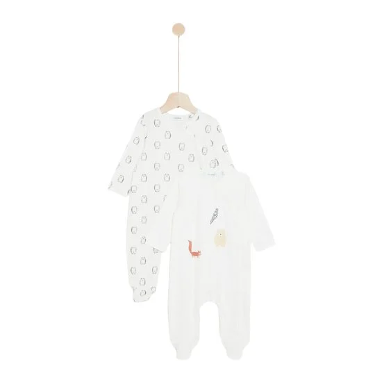Milk Caramel Lot 2 Pyjamas   Écru        de               Marèse