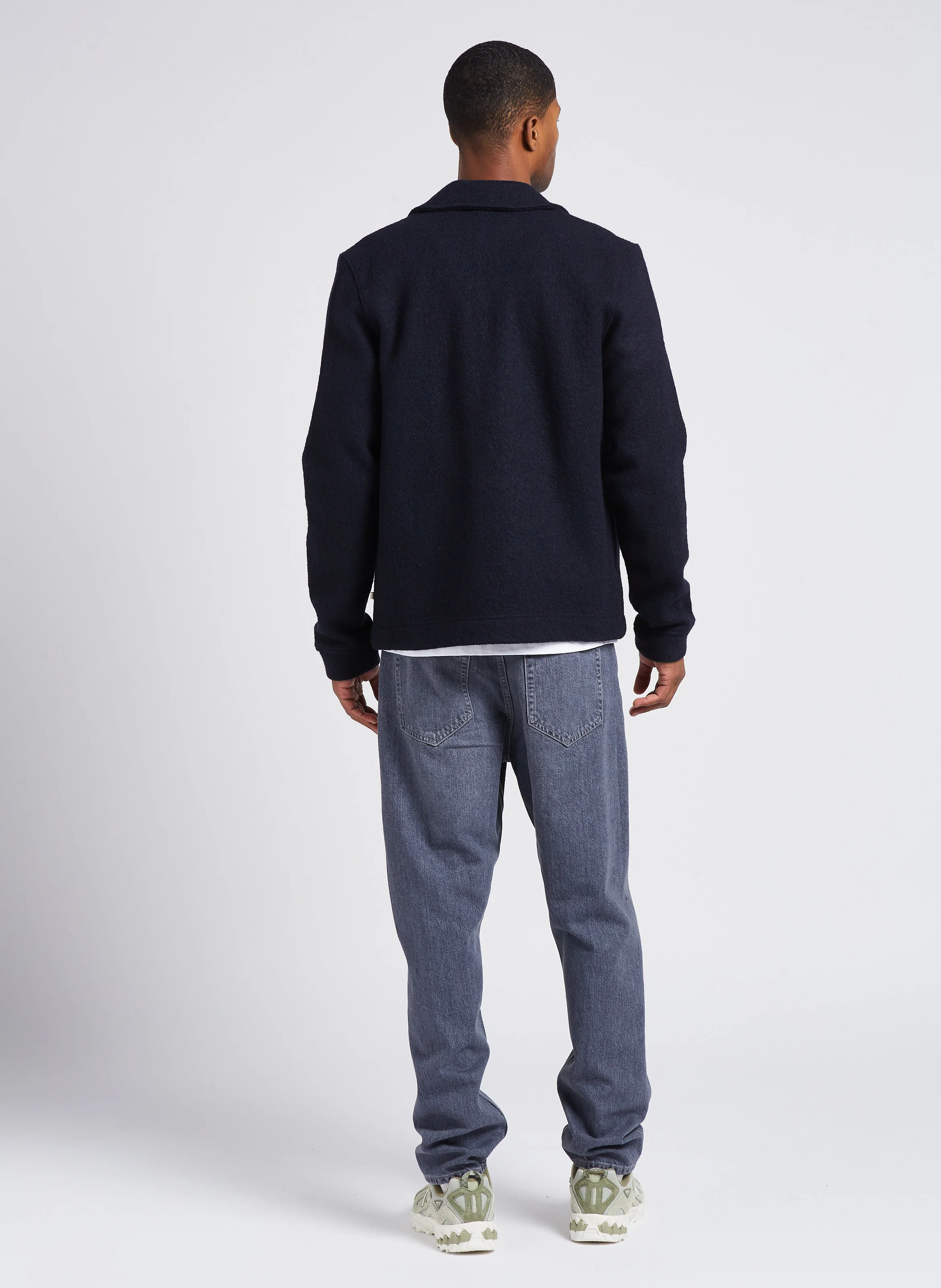 HANNES - Veste en laine | Bleu