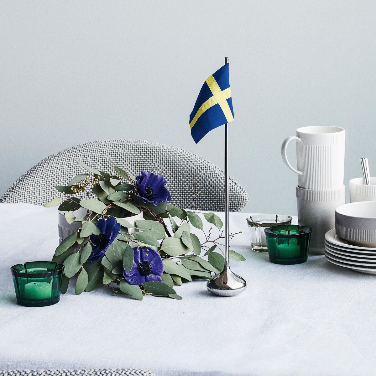 Bordsflagg Svensk 35 cm