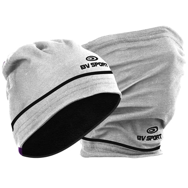 Bonnet running BV SPORT BONNET MULTIFONCTION GRIS/NOIR