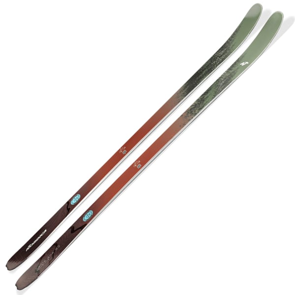 Ski NORDICA SANTA ANA 93 UNLIMITED BROWN/LIGHT ORANGE/LIGHT GREEN
