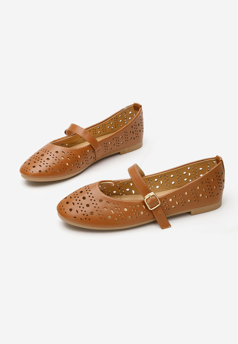 Ballerines femme chameau Porsha