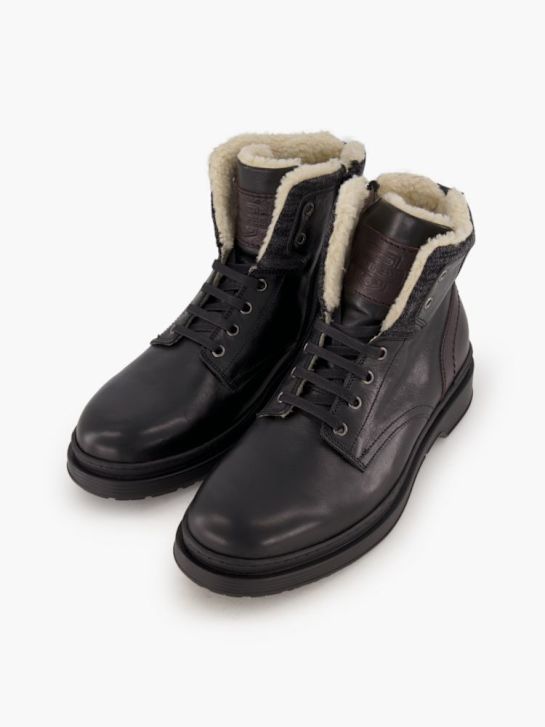 AM SHOE Schnür-Stiefelette Grau