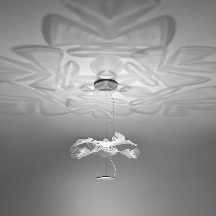 Artemide - Chlorophilia Sospensione LED Pendelleuchte, aluminiumgrau (App Control)