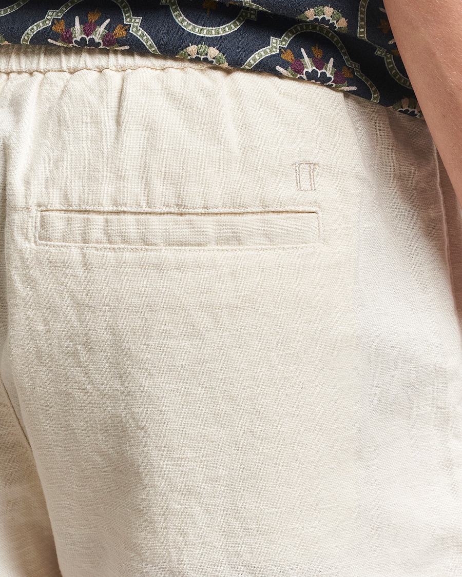 Les Deux Otto Linen Shorts Ivory