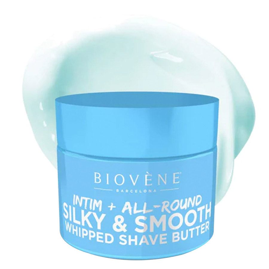 Biovène Whipped Shave Butter Silky Smooth Organic Coconut Butter for Intimate & All-Round Shaving 50ml