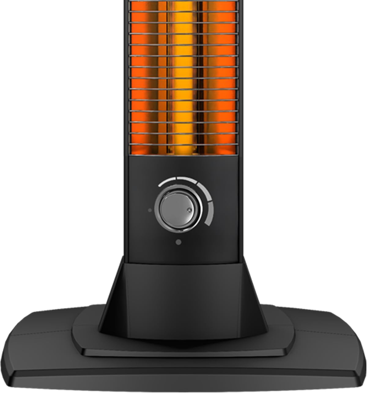 Heizstrahler Infrarot-Stand-Heizstrahler mit 2500 Watt und Kohlenstoff-Heizelement