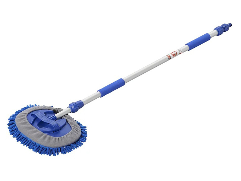 Obelink 250 telescopische microvezel wasborstel blue - 2,50 m