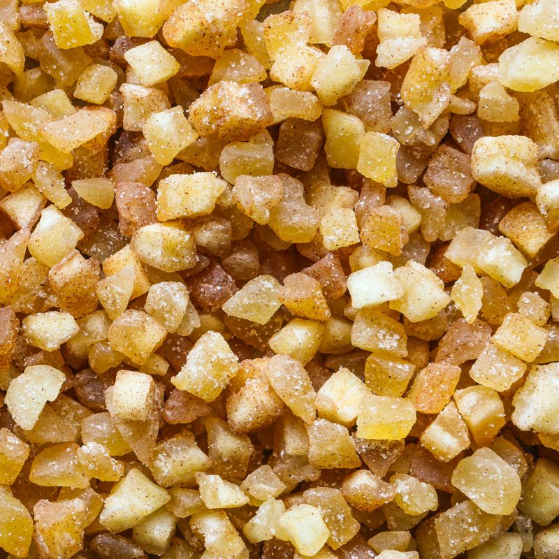 Appel blokjes kaneel 10 x 10 mm