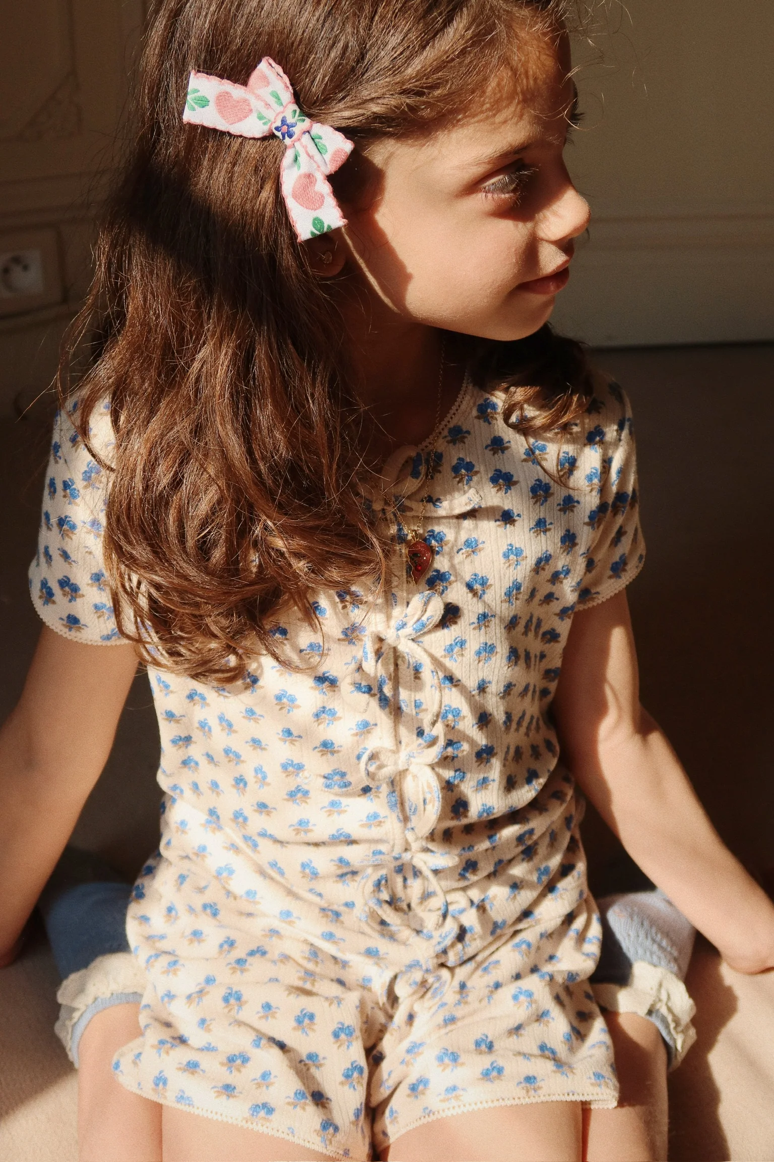 Mulli shorts - piccoloblu gold - 12M