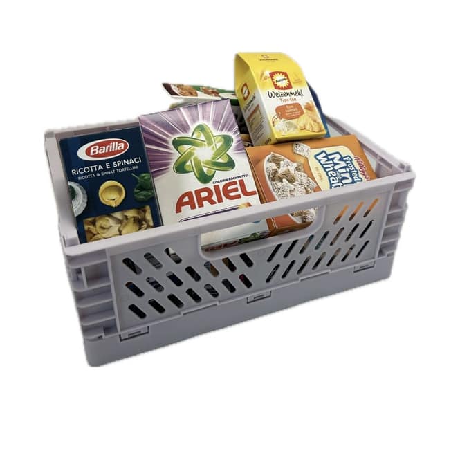 Mini Klapp Box mit Kaufladenzubehör